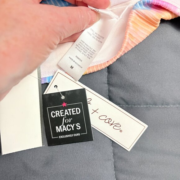 Salt + Cove Tie-Dyed Bikini Bottoms, Created for Macy's - Size: Medium - NWT - Picture 6 of 7